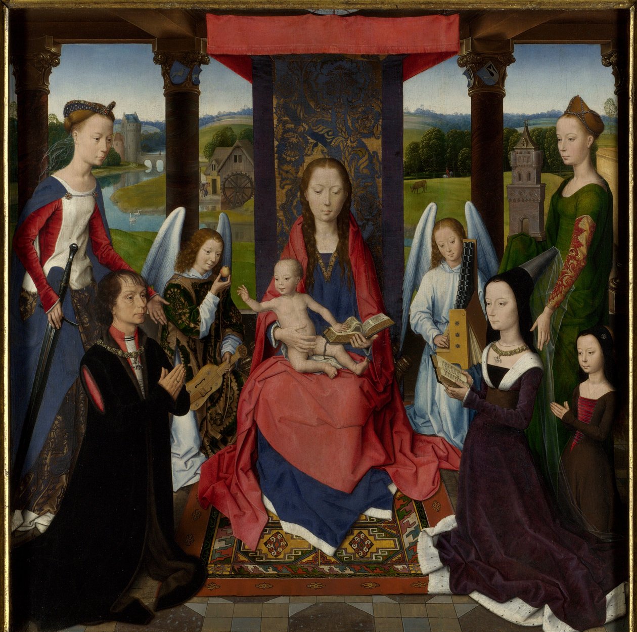 De Donne-triptiek door Hans Memling