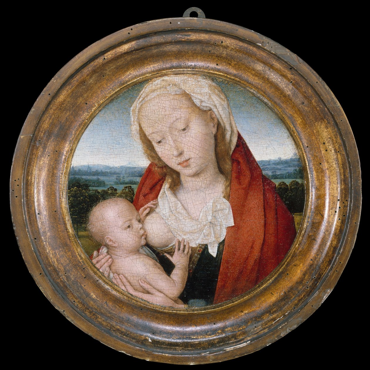Maagd en kind door Hans Memling