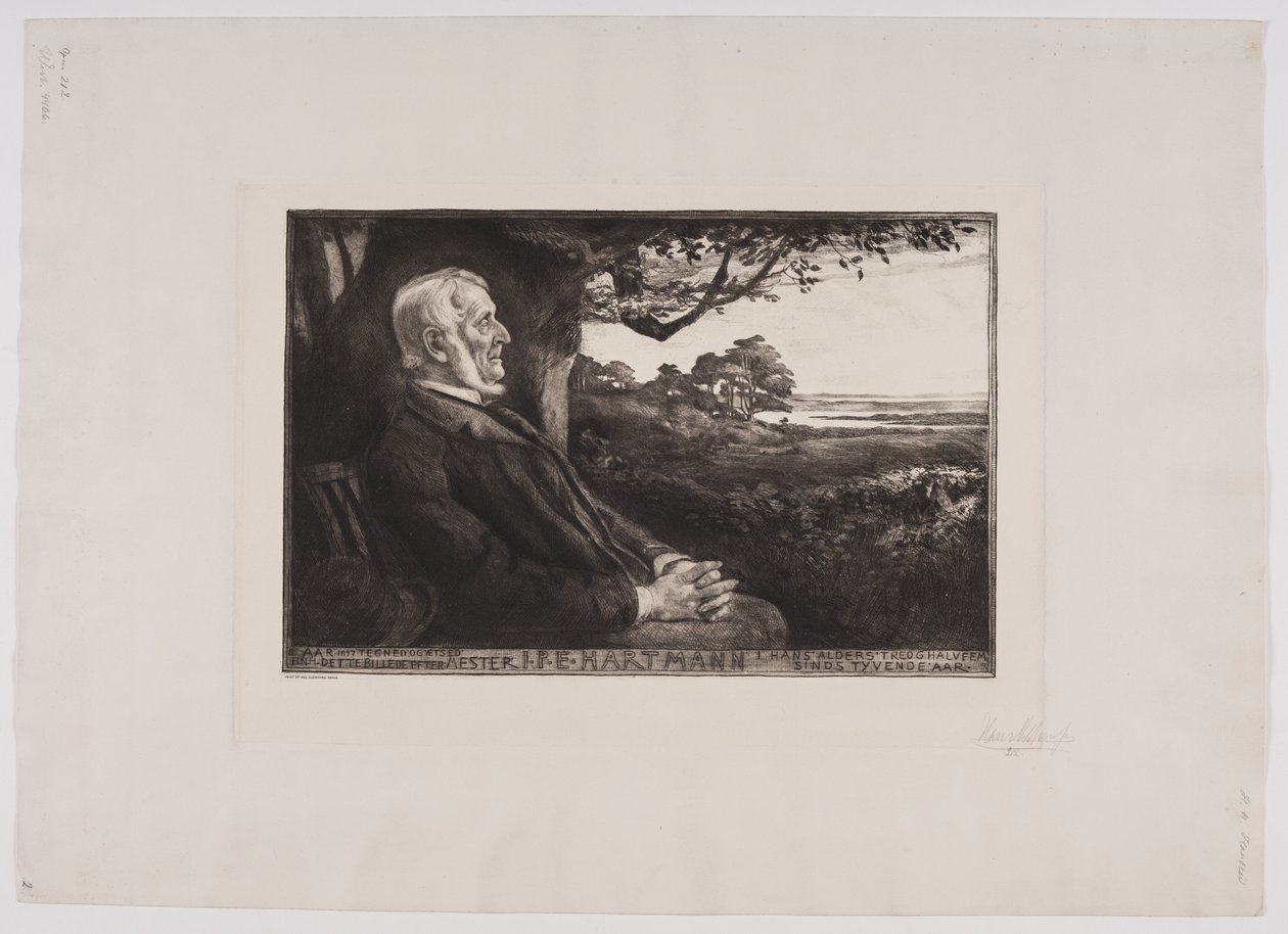J.P.E. Hartmann door Hans Nikolaj Hansen