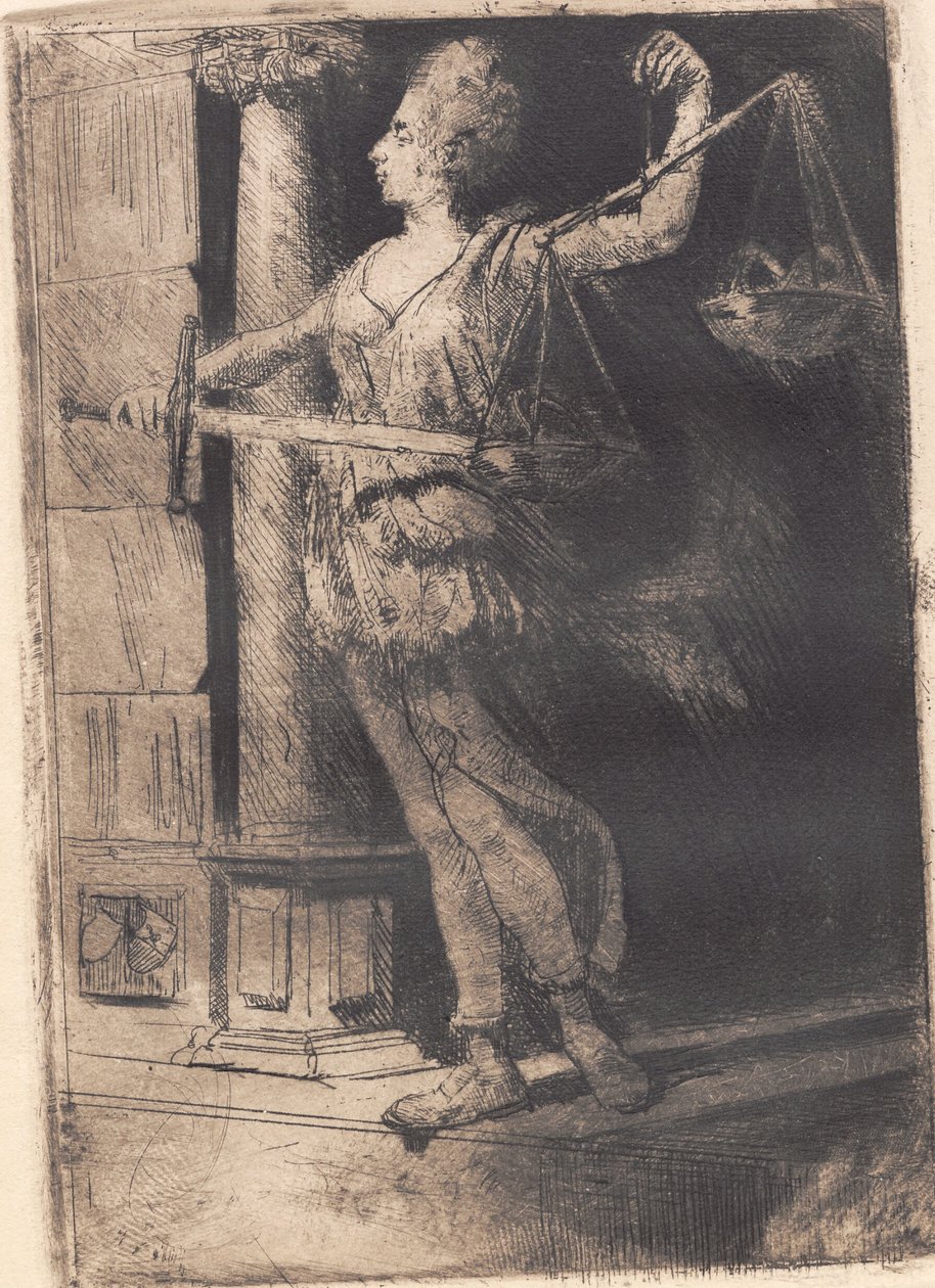 Justitia door Hans Nikolaj Hansen