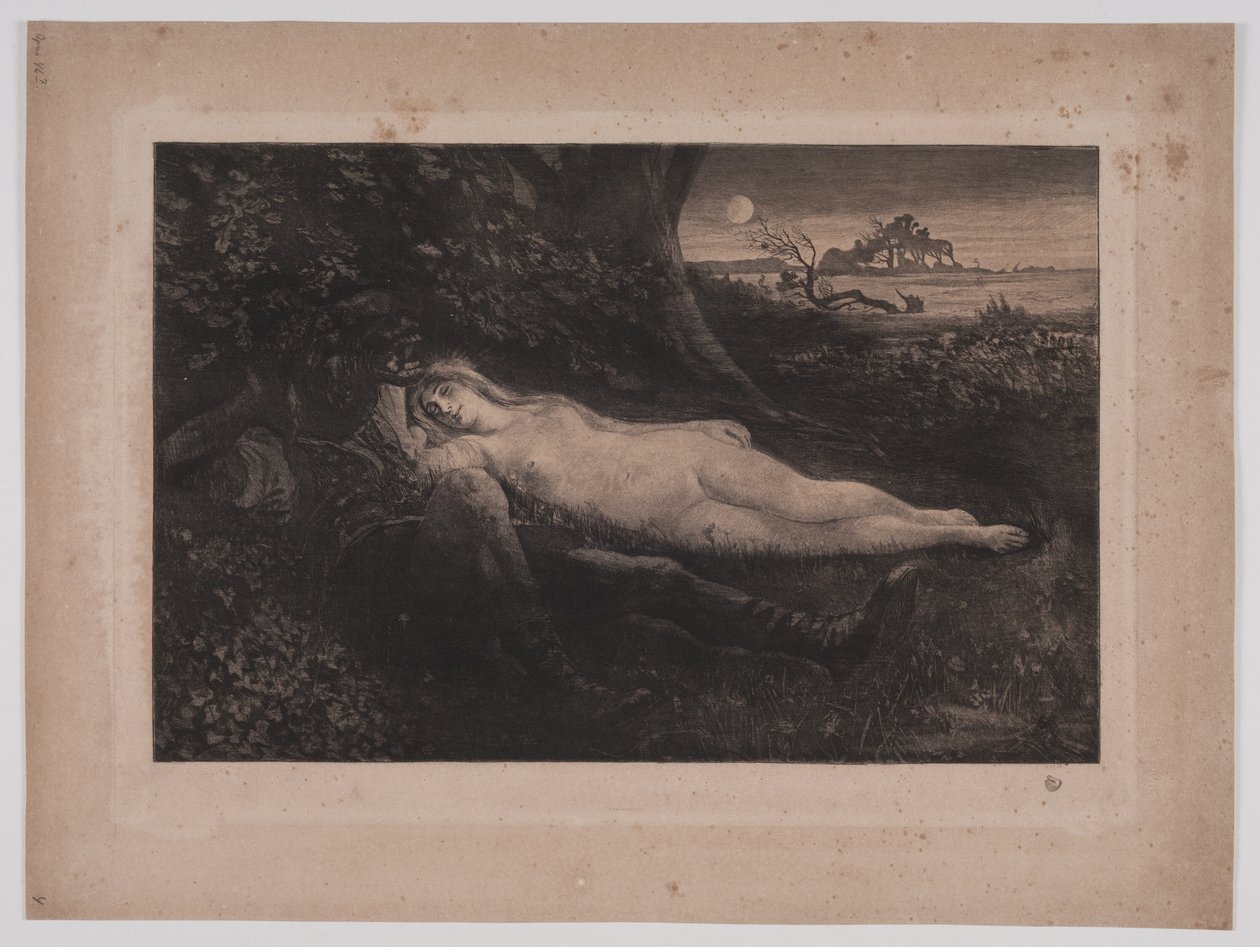 Titania in "Een midzomernachtsdroom" door Hans Nikolaj Hansen