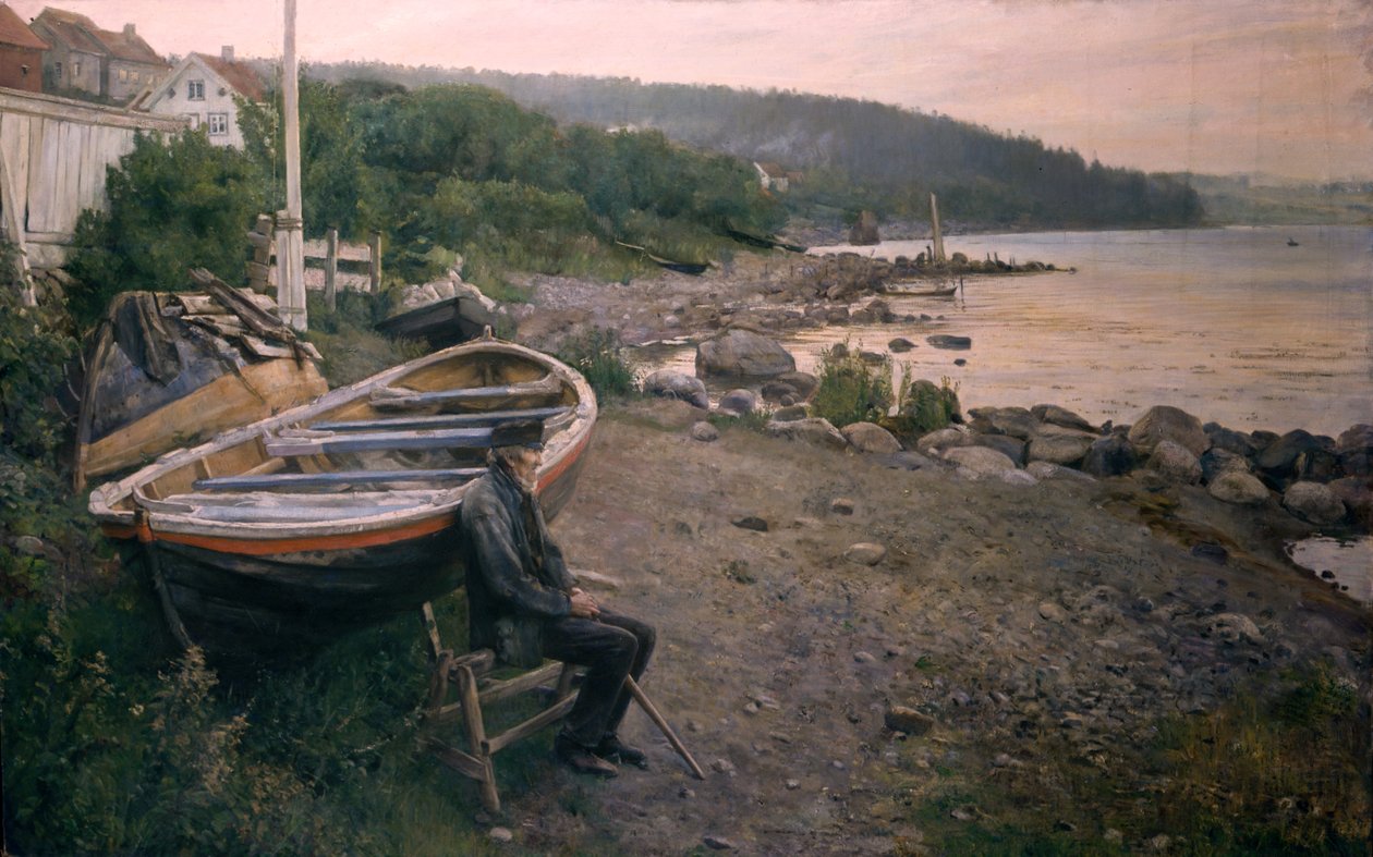 Van Åsgårdstrand door Hans Olaf Heyerdahl