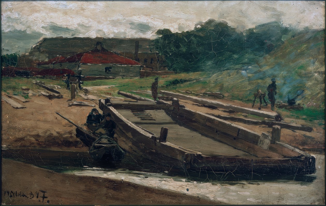 Veerboot door Hans Peter Feddersen d. J.