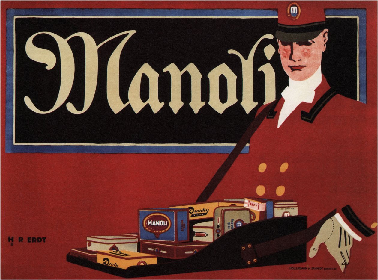 Manoli, 1911 door Hans Rudi Erdt