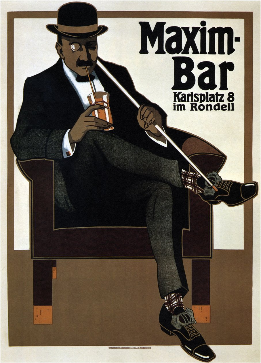 Maxim Bar door Hans Rudi Erdt