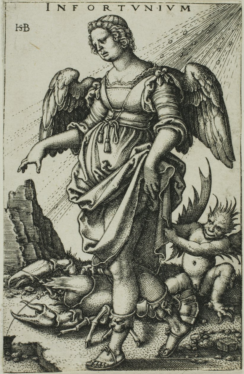 Ongeluk door Hans Sebald Beham