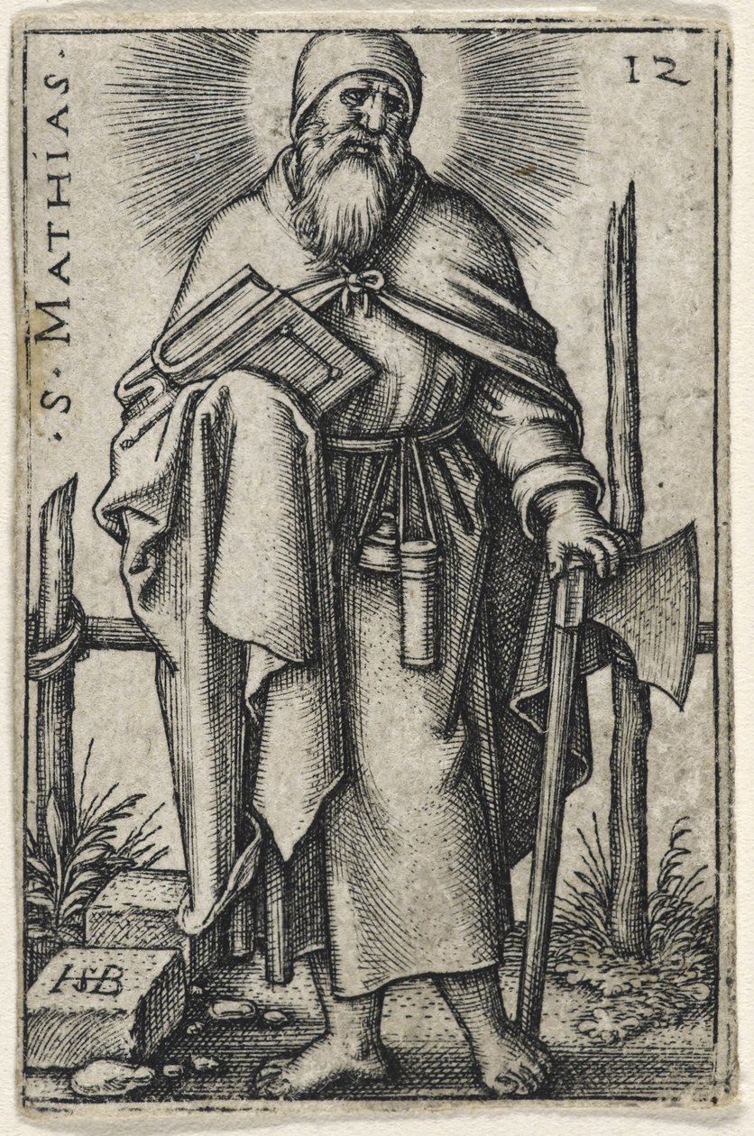 Sint Matthias door Hans Sebald Beham