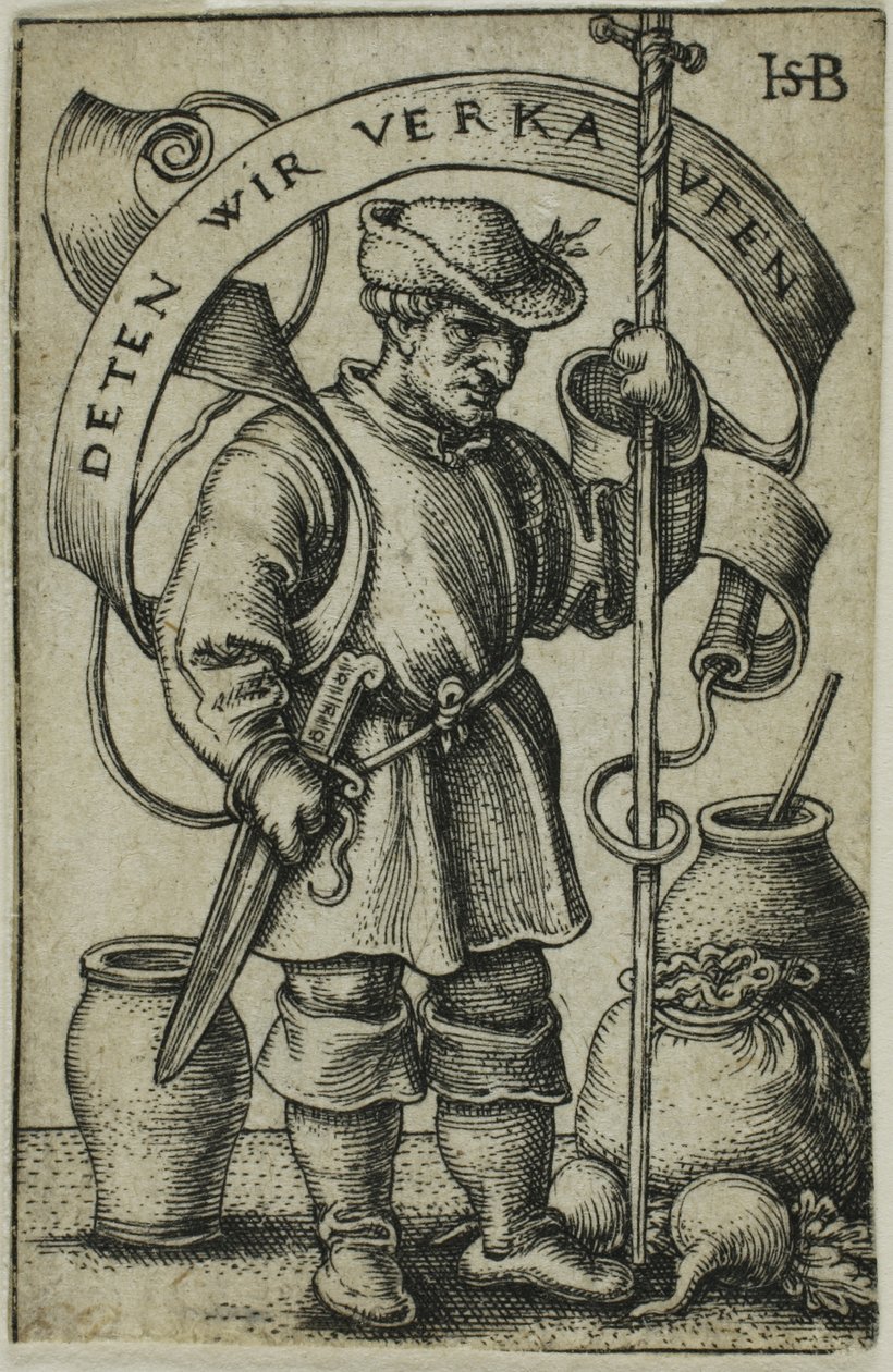 De Markt Boer door Hans Sebald Beham