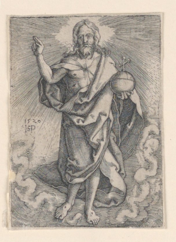 De Verlosser door Hans Sebald Beham