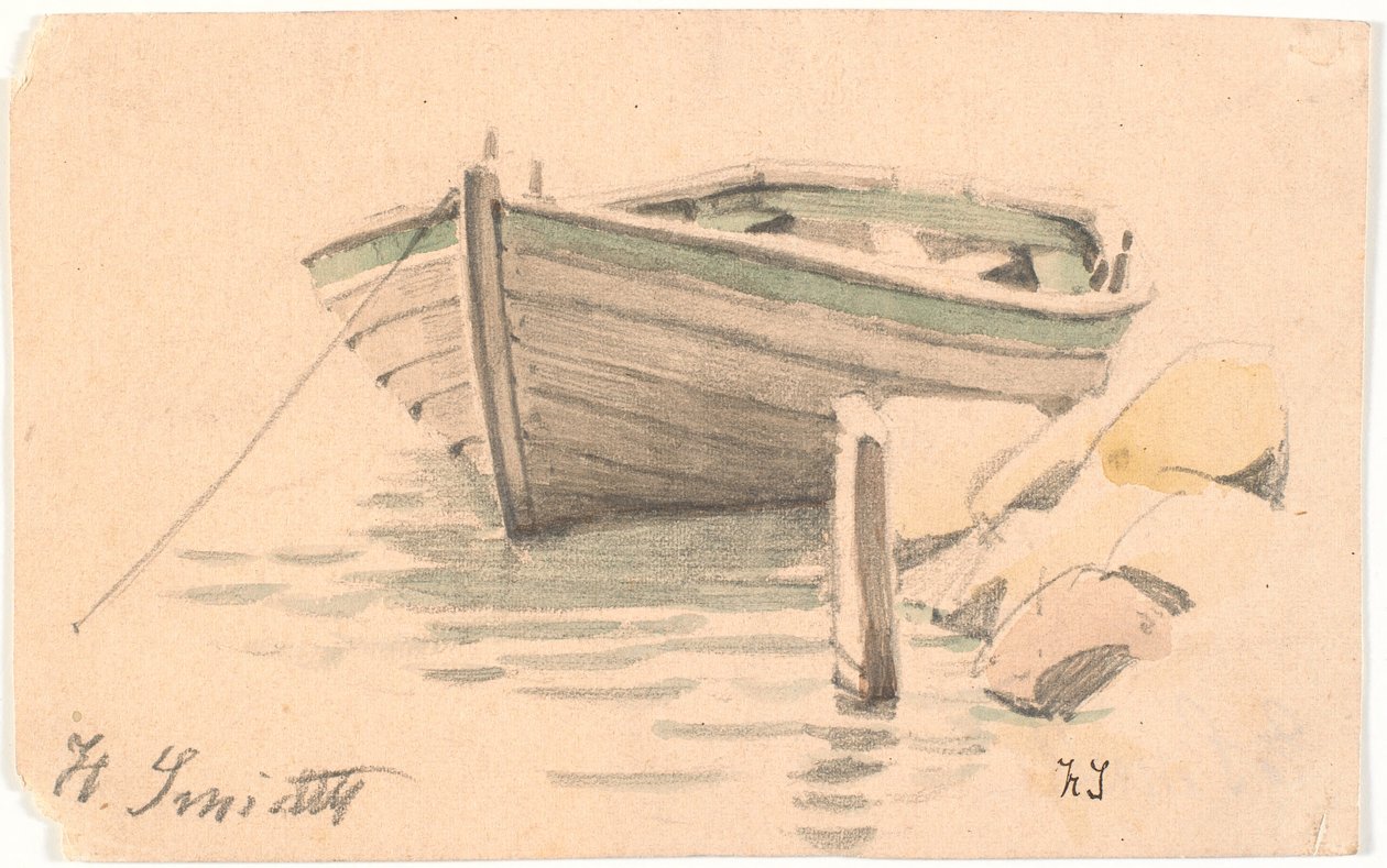 In een roeiboot door Hans Smidth