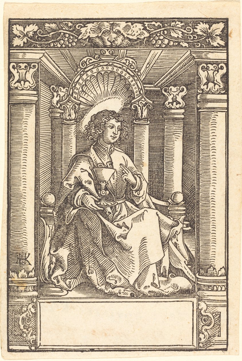 Sint Johannes door Hans Springinklee