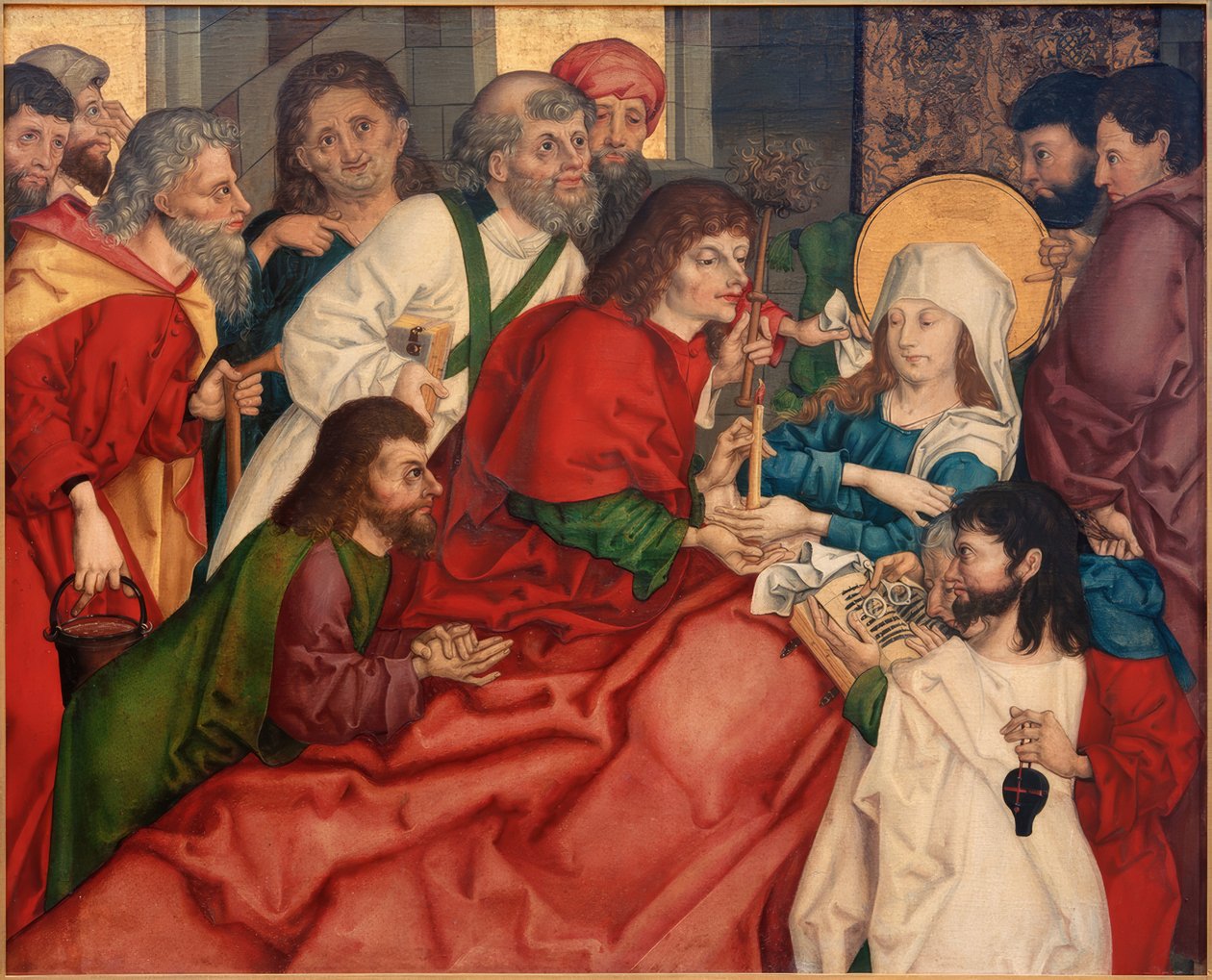 De dood van Maria door Hans Strüb