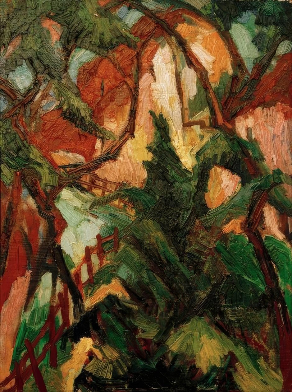 Rood-Groen door Hans Thuar