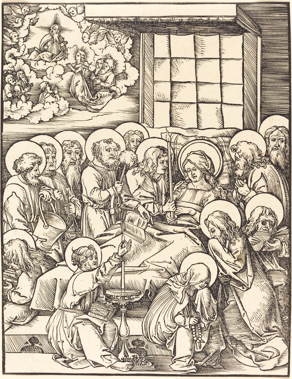 De dood van de Maagd door Hans Wechtlin I