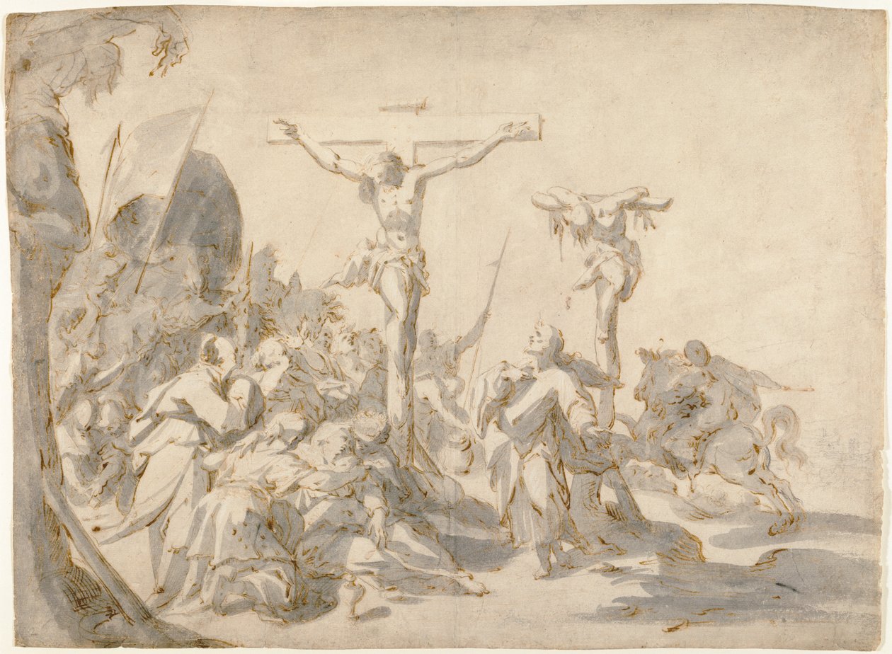 De kruisiging door Hans von Aachen