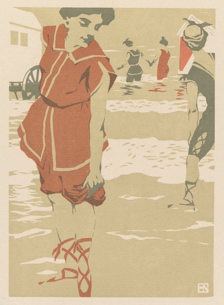 Baden, ca. 1900 door Hans von Newmann