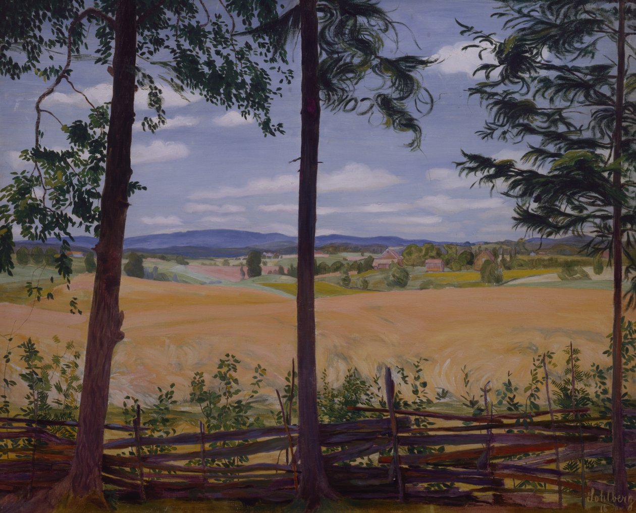 Van Ås door Harald Oscar Sohlberg