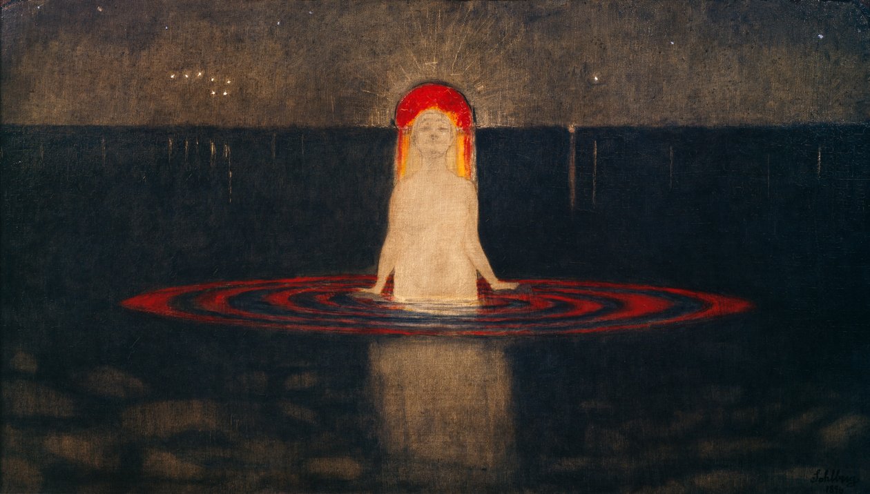 Zeemeermin door Harald Oscar Sohlberg