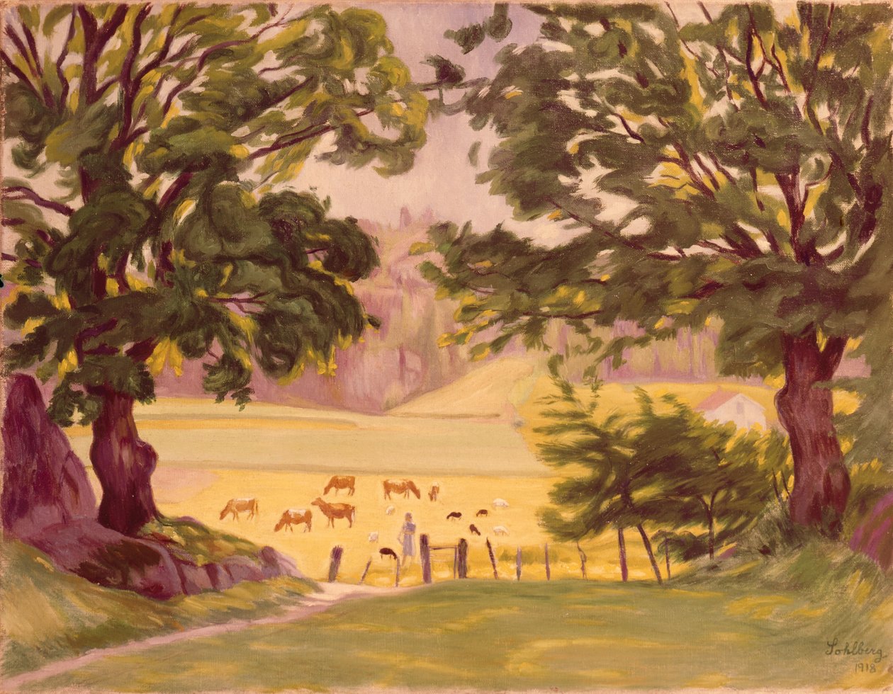Zonder titel door Harald Oscar Sohlberg