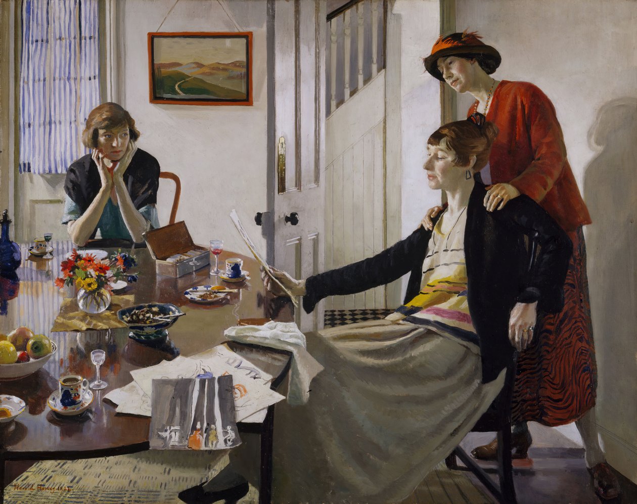 De critici, 1922 door Harold C. Harvey