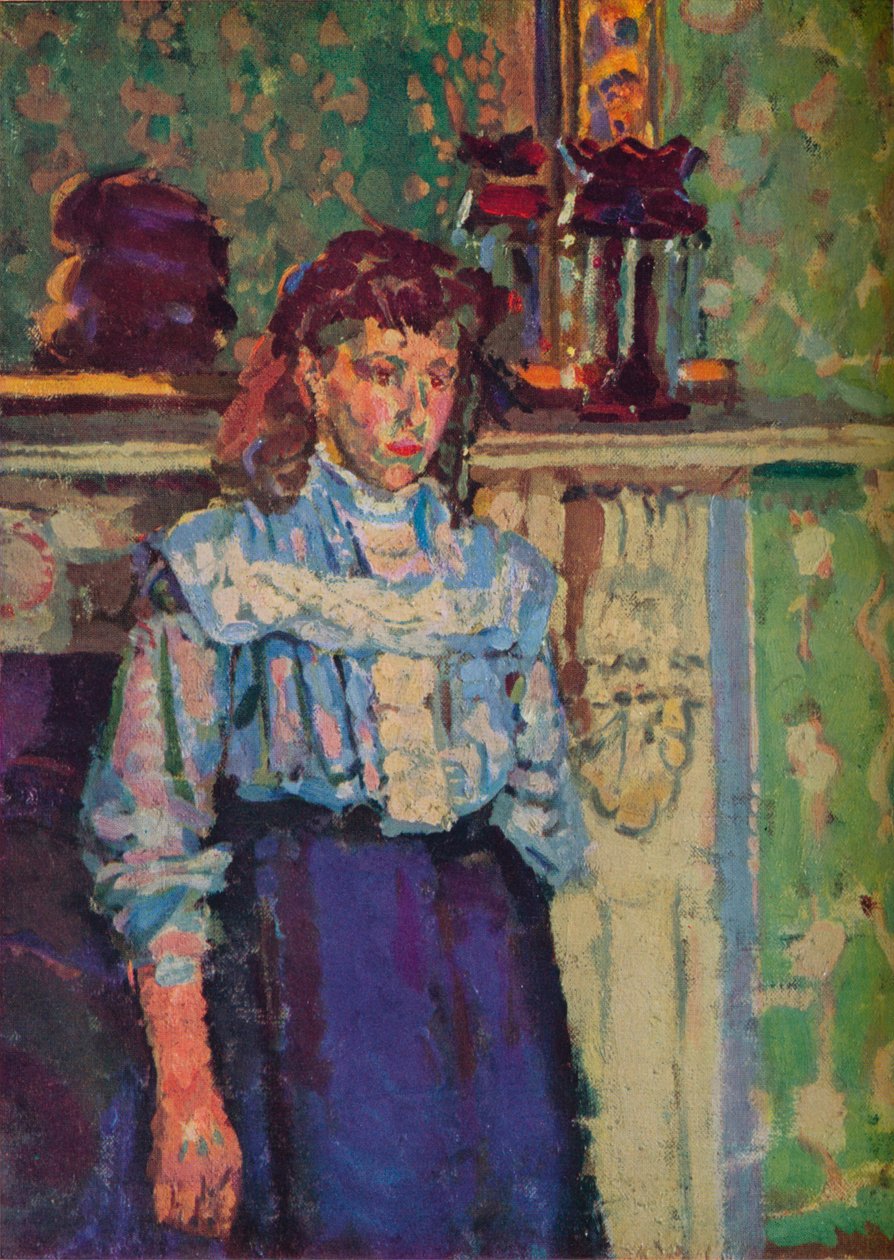Interieur, 19e eeuw door Harold Gilman