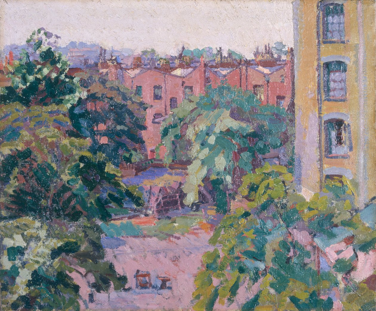 Mornington Crescent door Harold Gilman