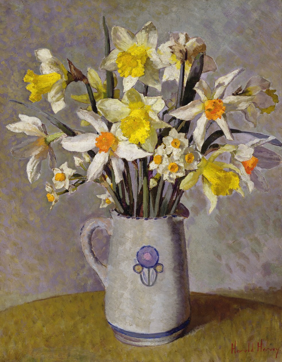 Narcissen door Harold Harvey