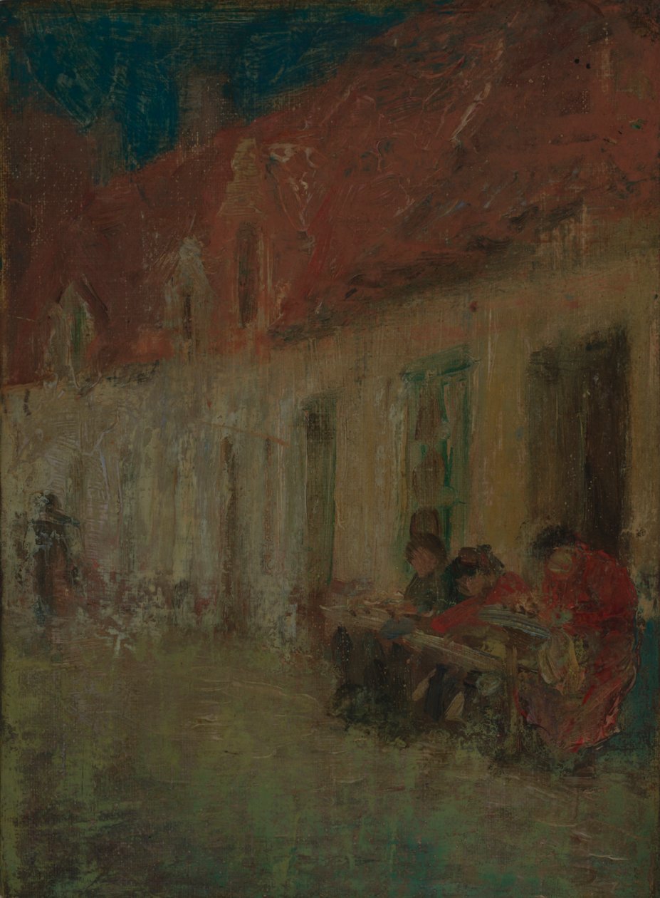 Kantwerksters, Brugge door Harriet Blackstone