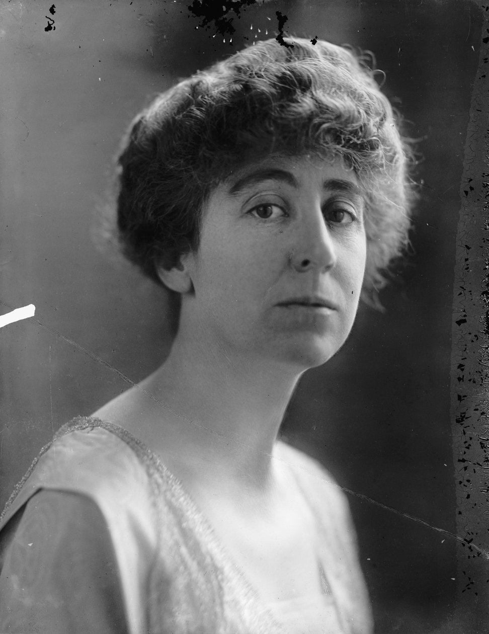 Jeanette Rankin, c.1917 door Harris & Ewing