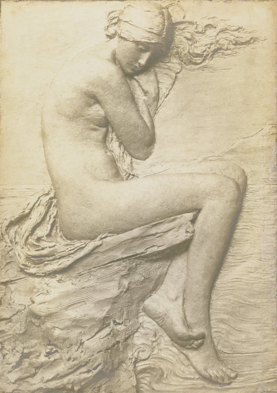 Het verhaal van Psyche: Psyche (verzilverd brons) door Harry Bates