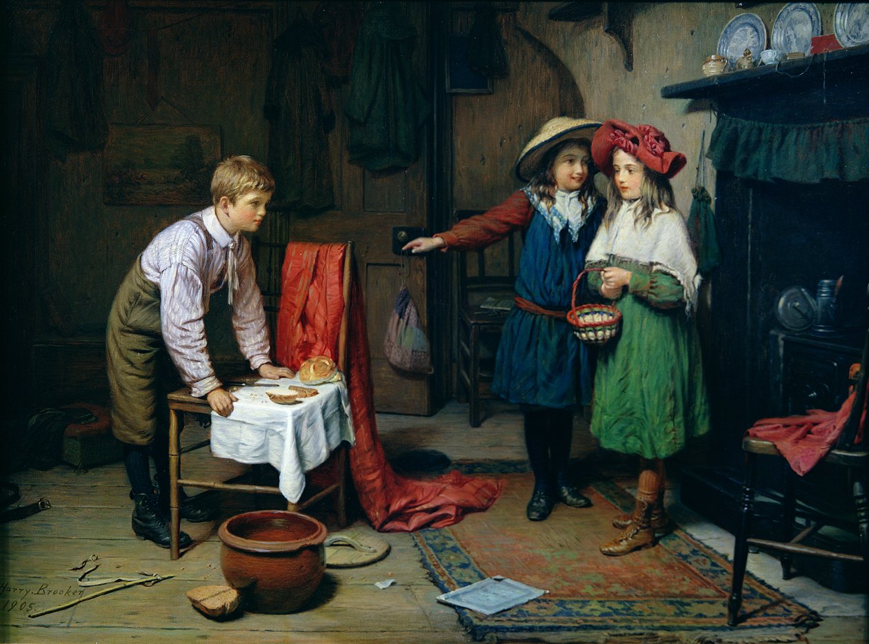 Winkeltjes Spelen door Harry Brooker