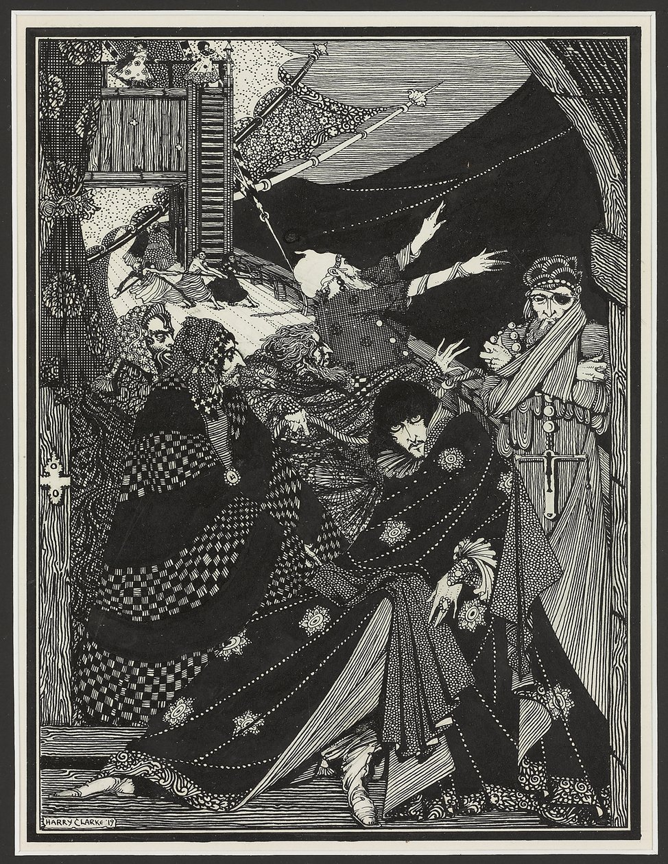 Bericht gevonden in een fles, 1918 door Harry Clarke