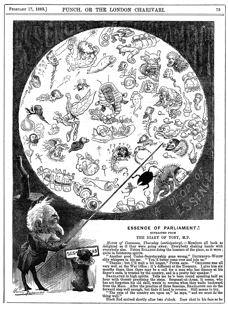 Essentie van het Parlement door Harry Furniss