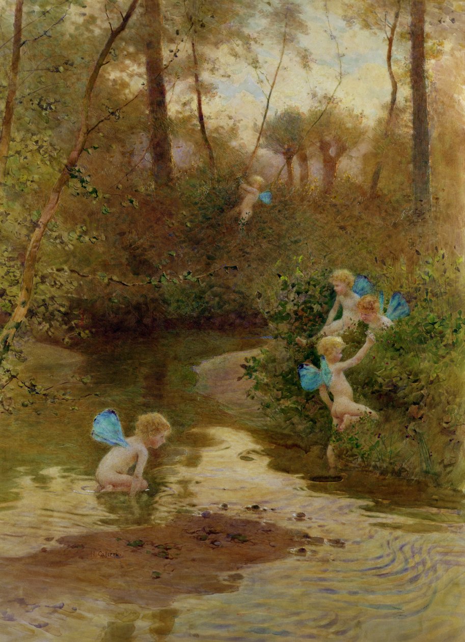 Waterbabies door Hector Caffieri
