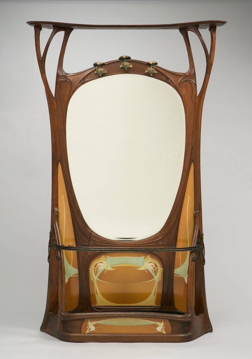 Kapstok, 1898 door Hector Guimard