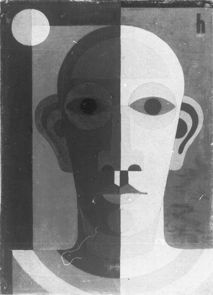 Zelfportret door Heinrich Hoerle