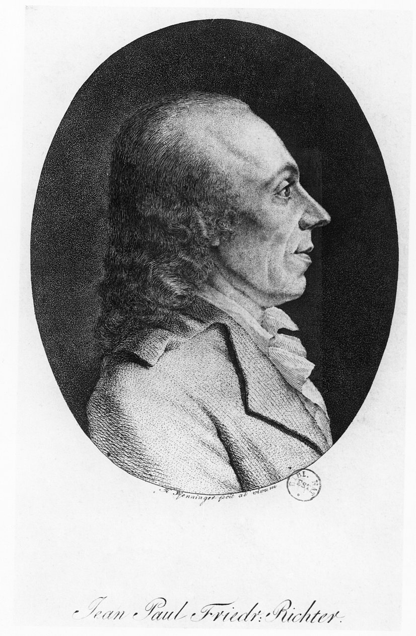 Jean Paul Richter door Heinrich Pfenninger