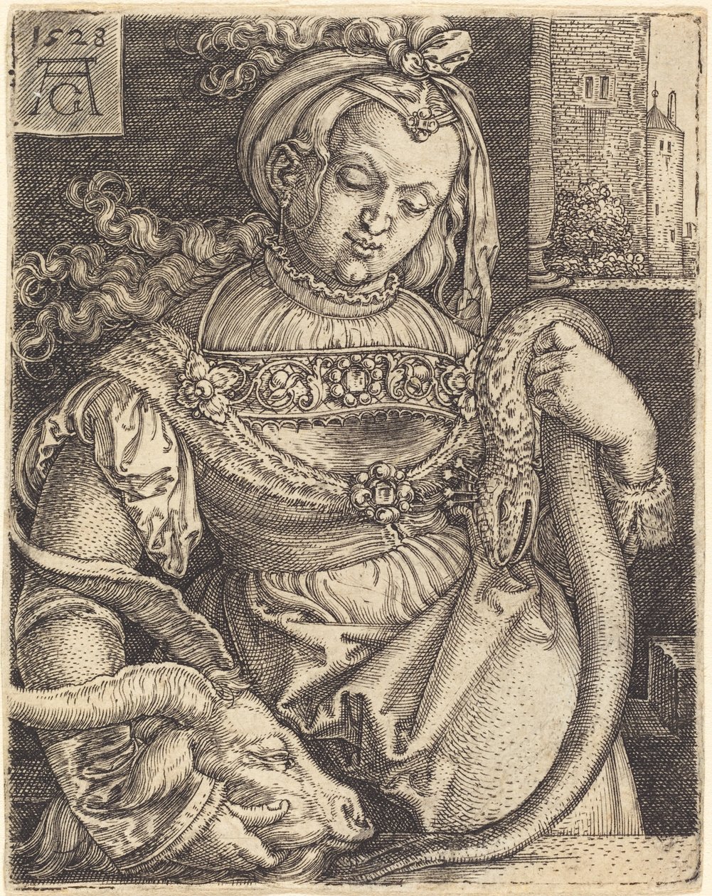 Onmatigheid door Heinrich Aldegrever
