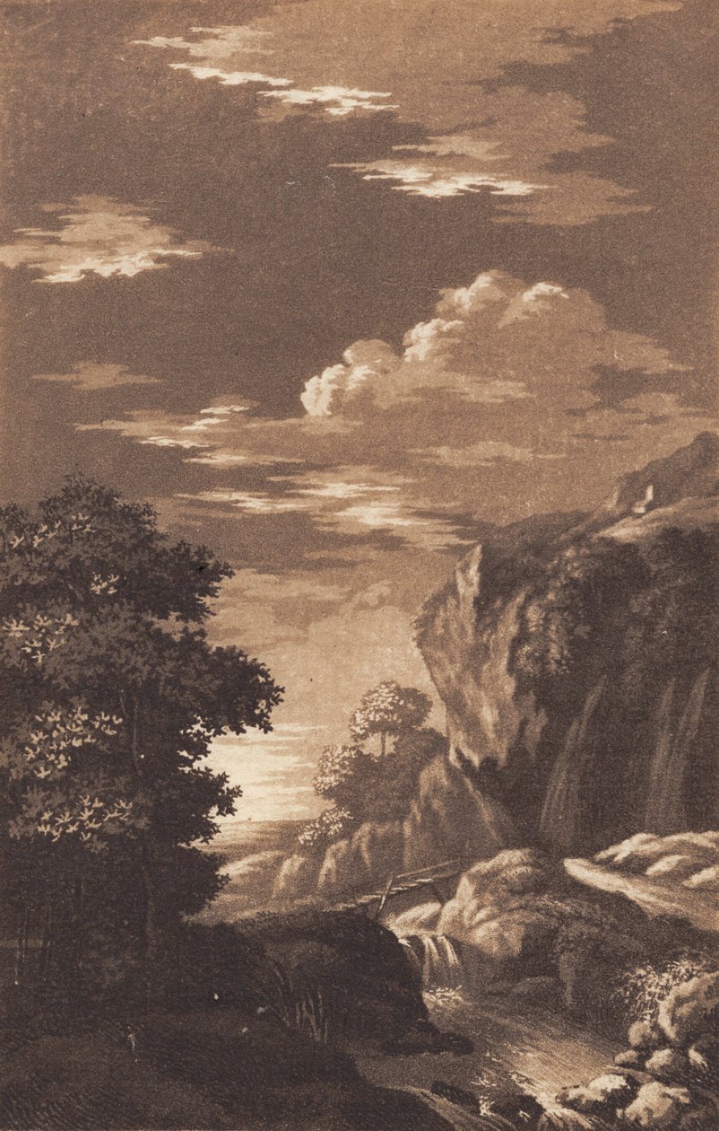 Berglandschap door Heinrich Grosch
