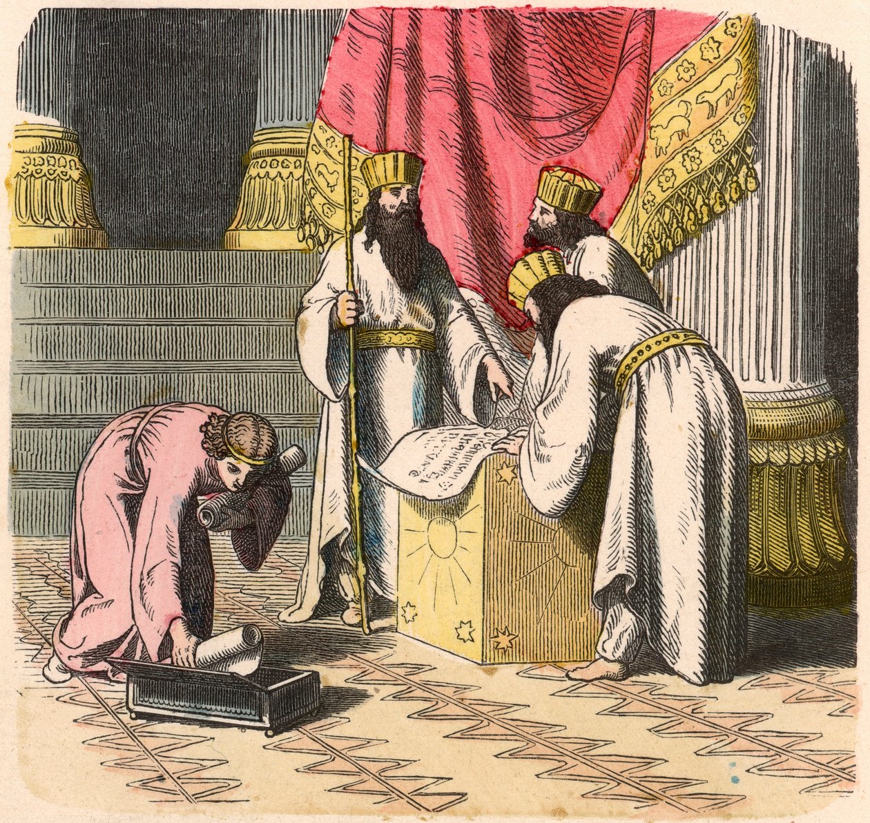 Oude Oriënt, Perzen: Tovenaar door Heinrich Leutemann