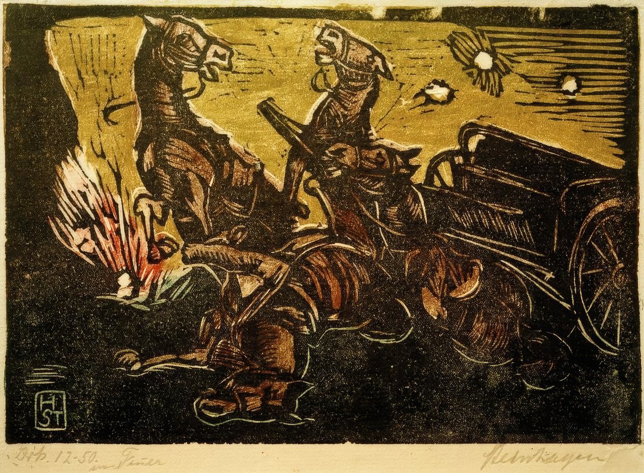 In vijandelijk land door Heinrich Steinhagen