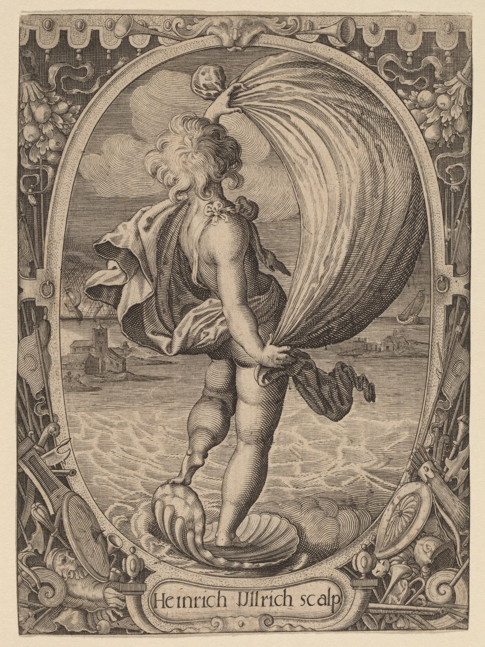 Aiolos, Personificatie van Wind door Heinrich Ulrich
