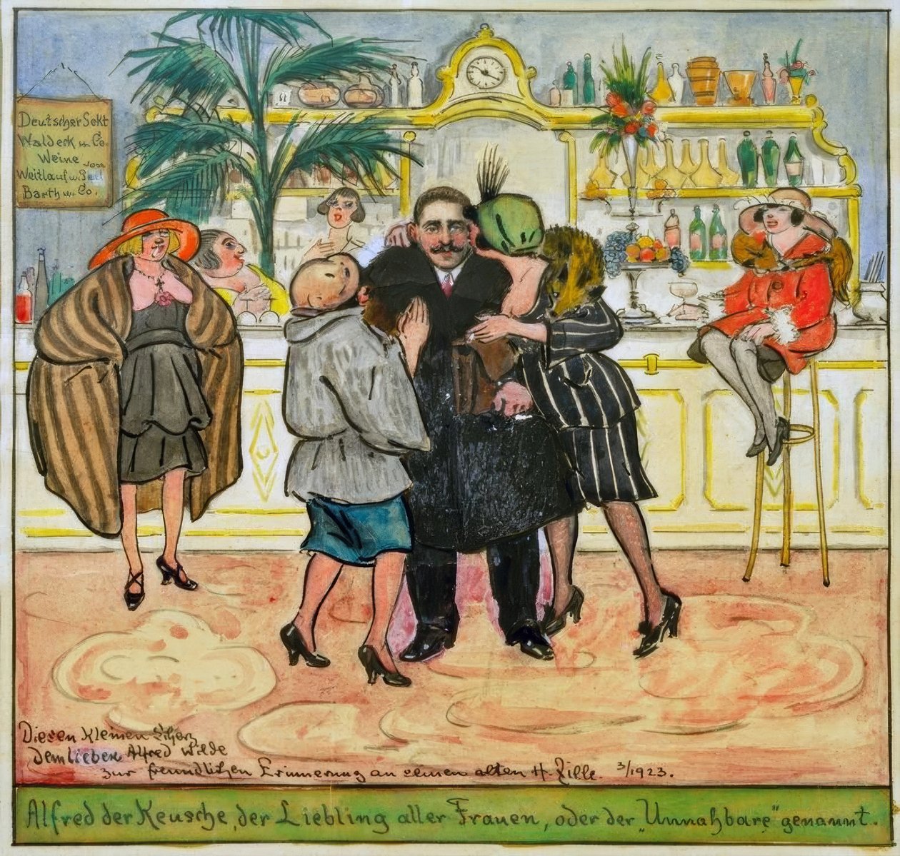 H.Zille, Alfred, de kuise... door Heinrich Zille