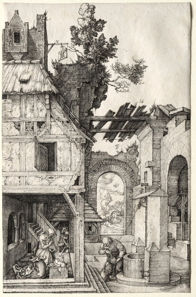 De Geboorte door Heinrich von Mayr