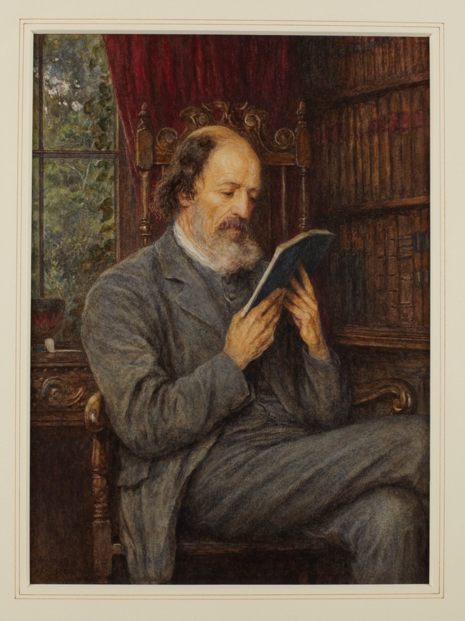 Lord Tennyson door Helen Allingham