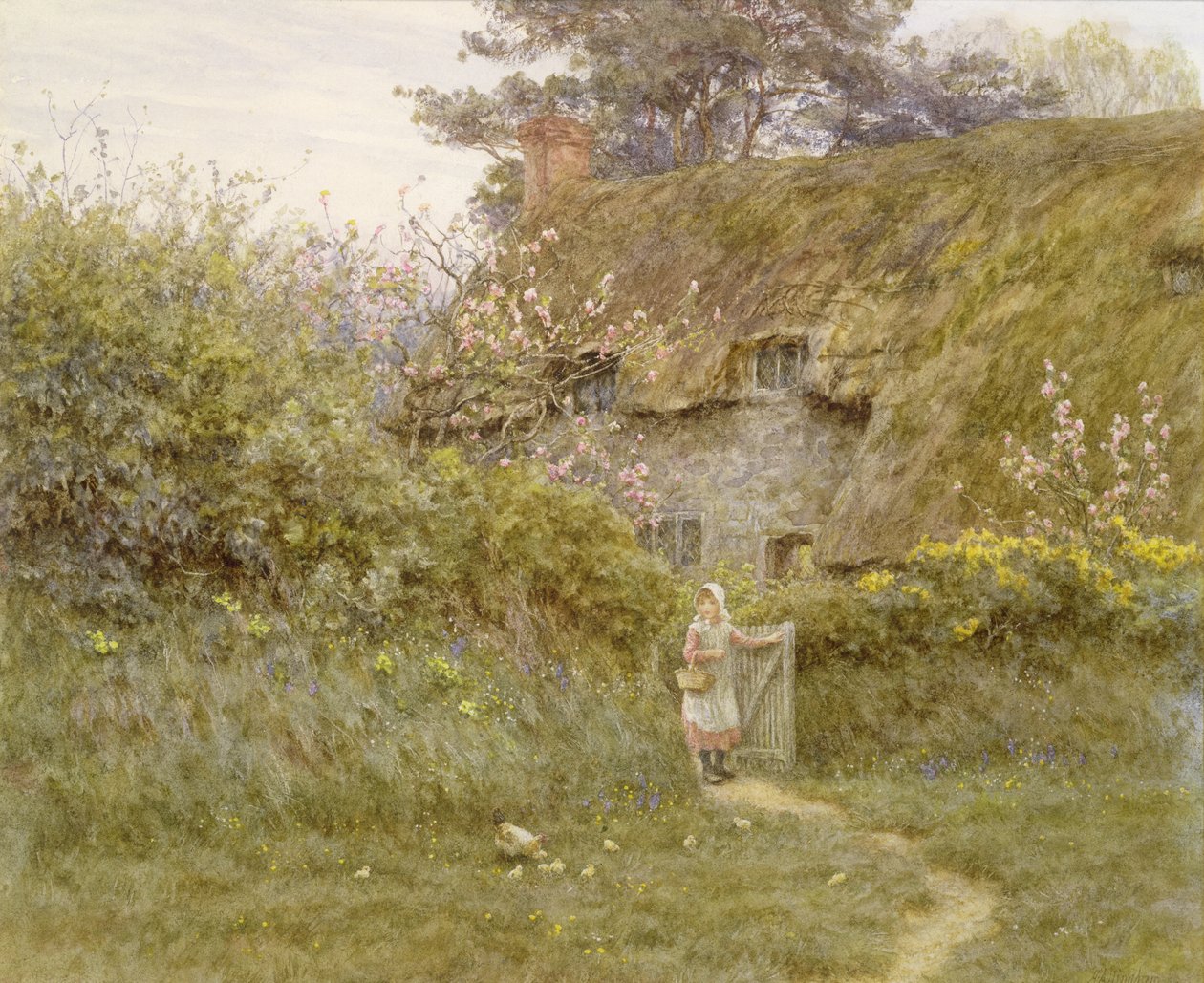 Lente door Helen Allingham