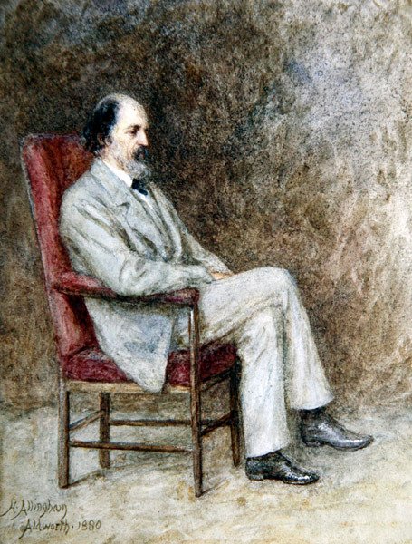 Alfred, Lord Tennyson door Helen Allingham