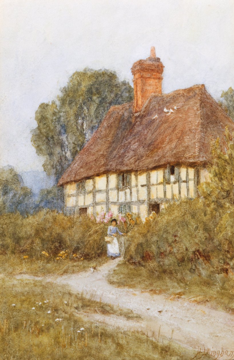 Winkelen door Helen Allingham