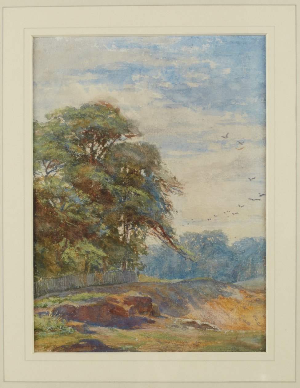 Op Hampstead Heath door Helen Allingham