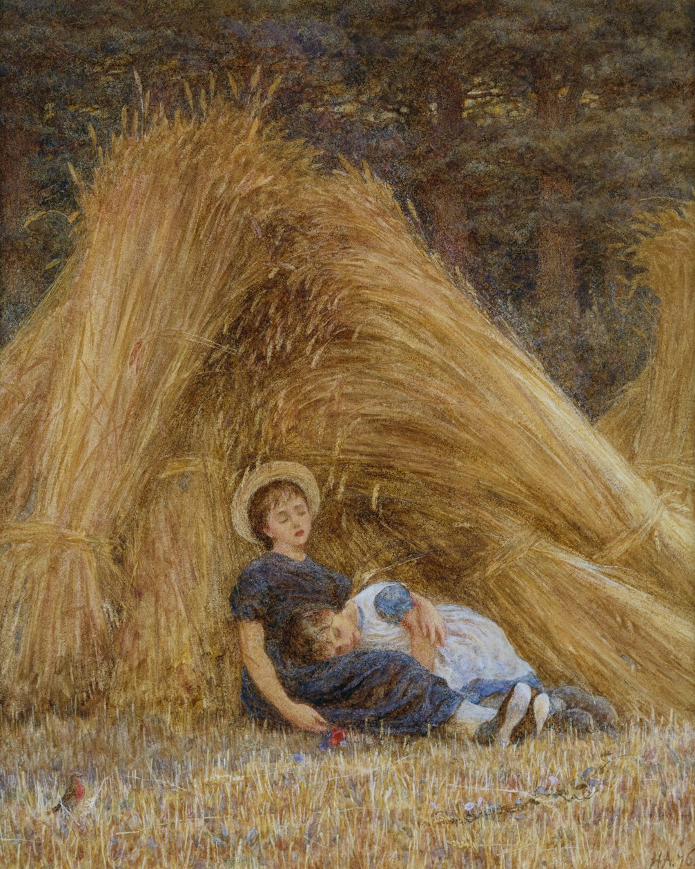 Vroeger werk door Helen Allingham
